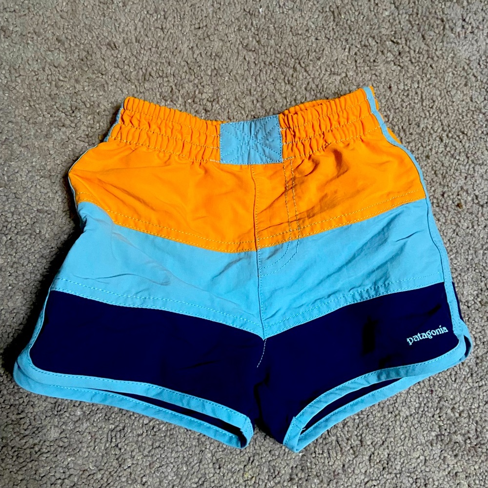 Patagonia toddler board swim shorts